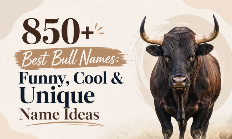 Best Bull Names