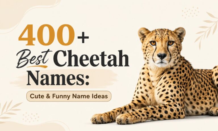 400+ Best Cheetah Names: Cute & Funny Name Ideas