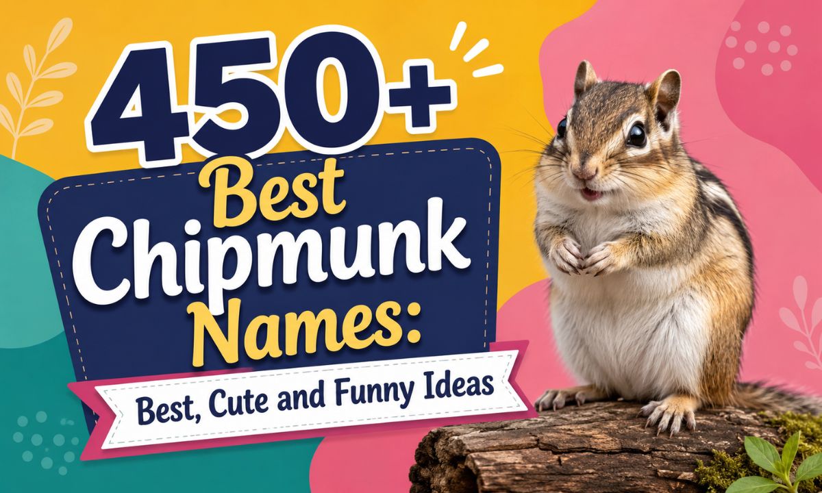 450+ Best Chipmunk Names: Best, Cute and Funny Ideas