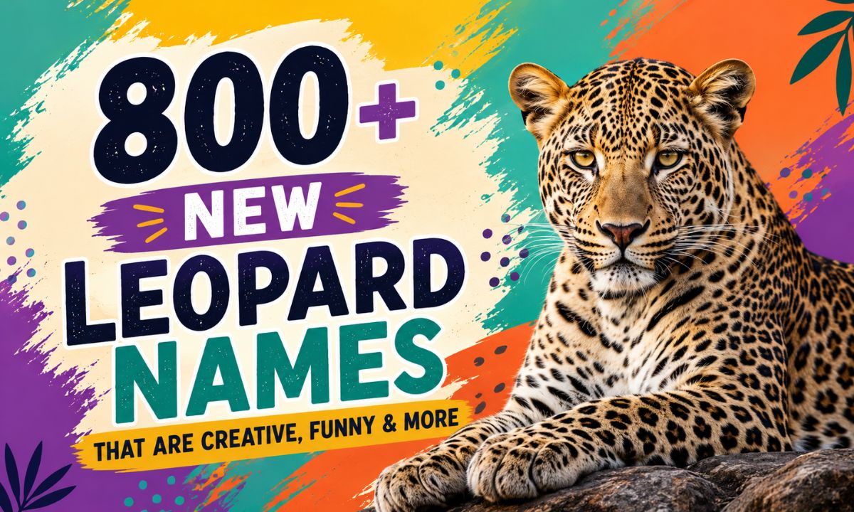 800+ New Leopard Names That are Creative, Funny & More