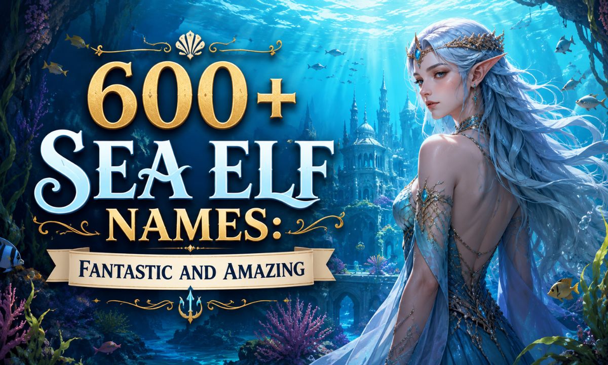 600+ Sea Elf Names: Fantastic And Amazing