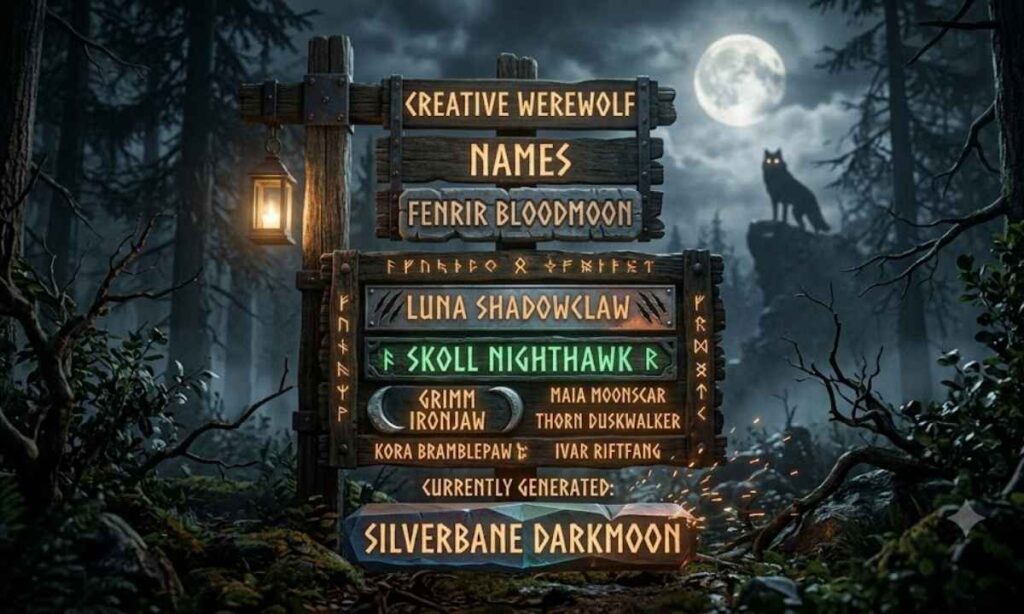 Creative Names for Werewolf