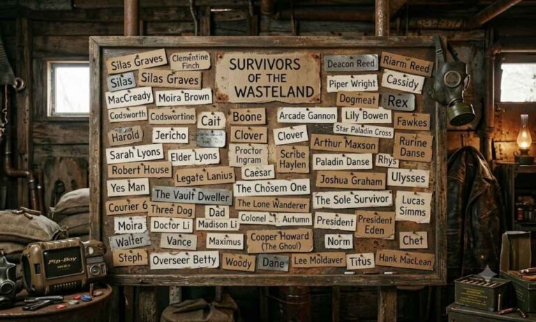 Fallout Names Generator Best Wasteland, Vault & Raider Name Ideas