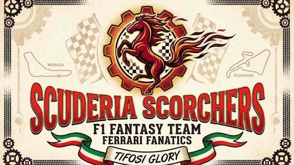 F1 Fantasy Team Names Ferrari
