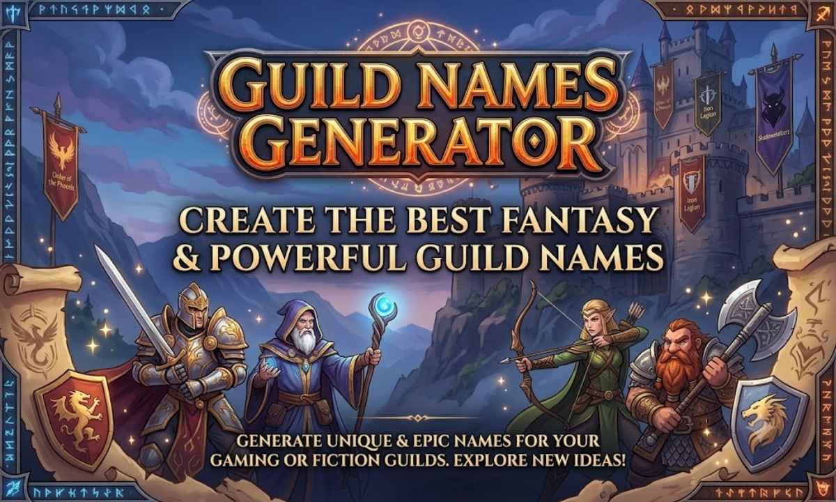 Guild Names Generator Create the Best Fantasy & Powerful Guild Names
