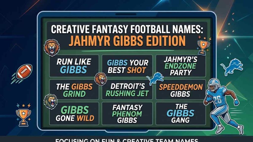 Jahmyr Gibbs Fantasy Names Inappropriate
