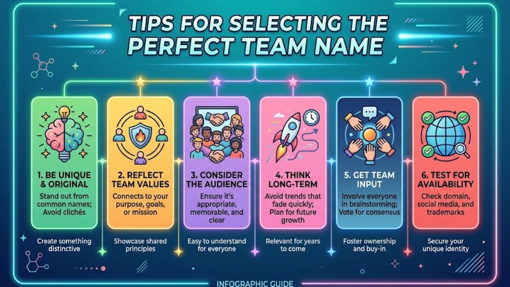 Tips for Selecting the Perfect Team Name