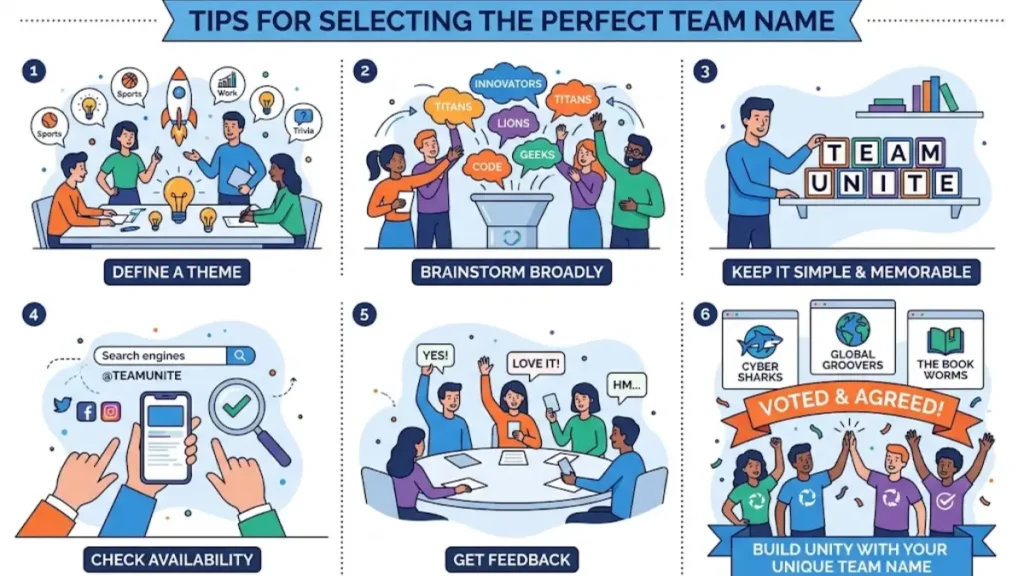Tips for Selecting the Perfect Team Name