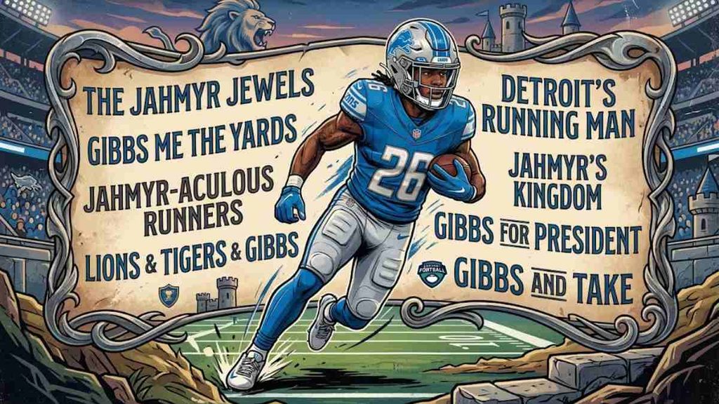 Unique Jahmyr Gibbs Fantasy Names
