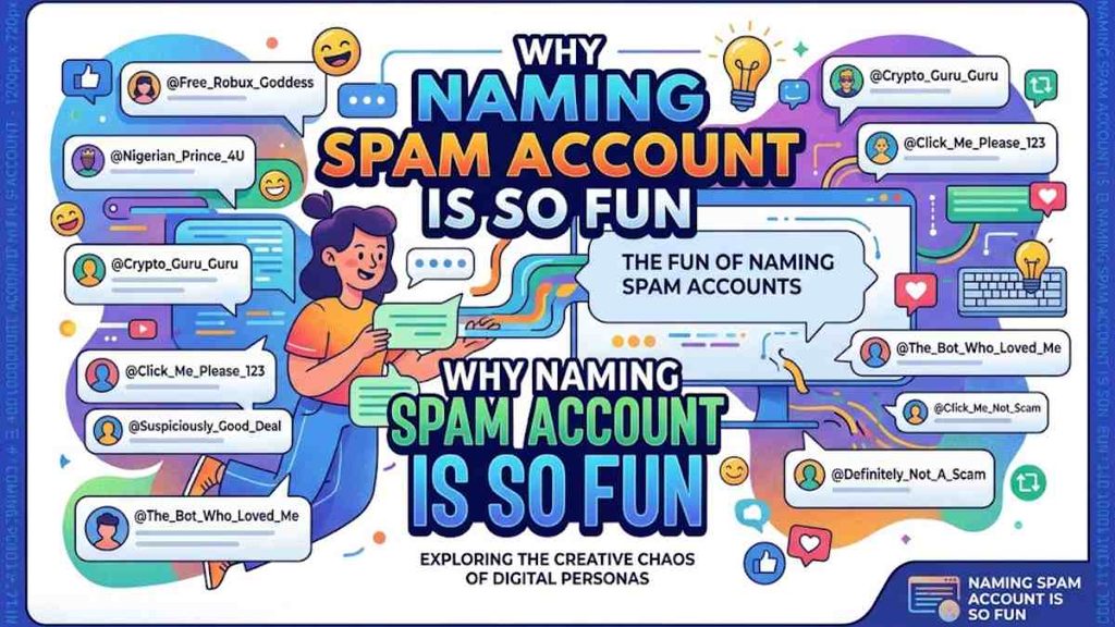 Why Naming Spam Account Is So Fun