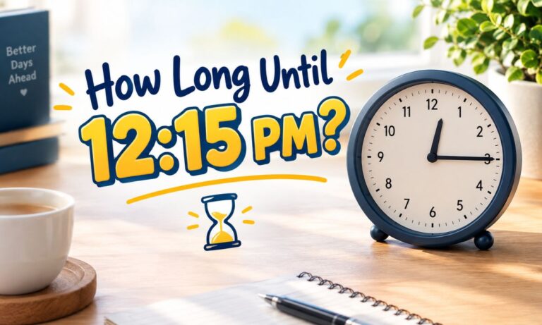 How Long Until 1215 PM